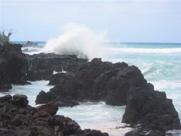 The Ocean on the shores of Hawaii